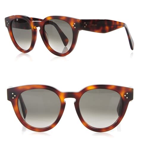 celine tortoiseshell preppy sunglasses